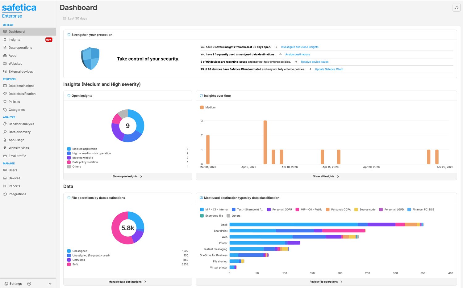Safetica Platform Console May 2026 1 Safetica Platform Console May 2026 1